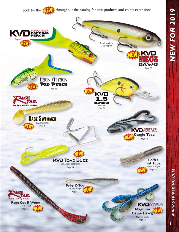 Strike King 2019 Product Catalog#, Page 3