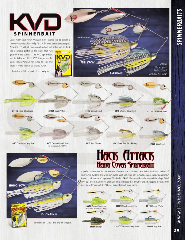 Strike King 2019 Product Catalog#, Page 31