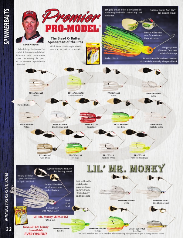 Strike King 2019 Product Catalog#, Page 34