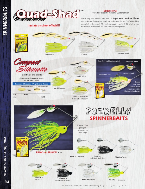 Strike King 2019 Product Catalog#, Page 36