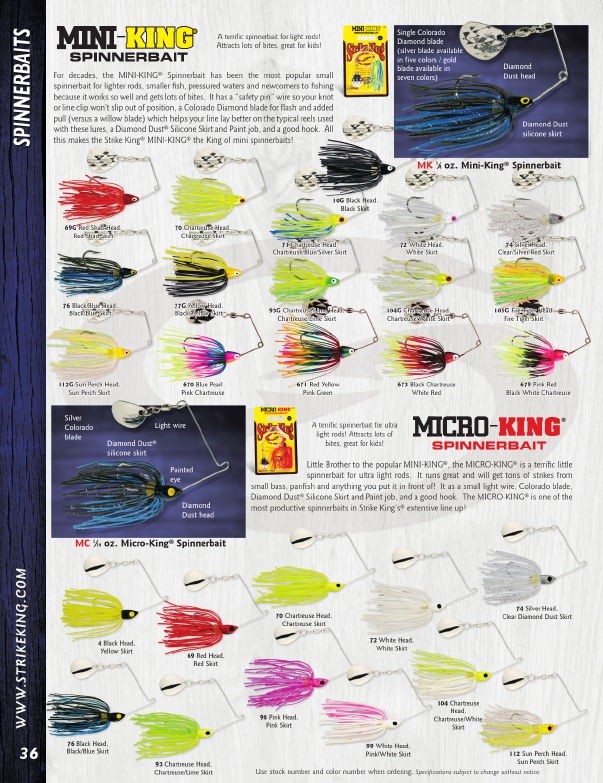 Strike King 2019 Product Catalog#, Page 38