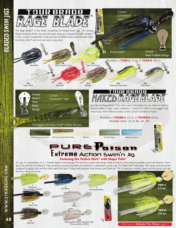 Strike King 2019 Product Catalog#, Page 42