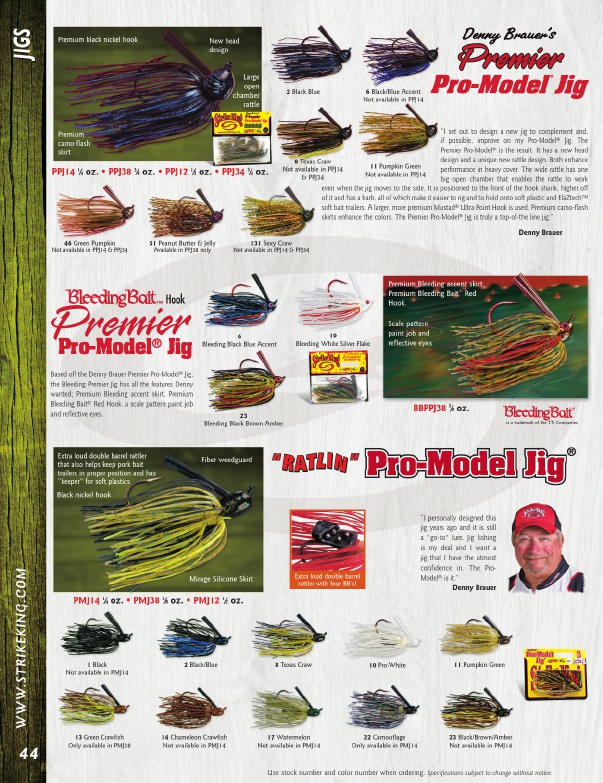 Strike King 2019 Product Catalog#, Page 46