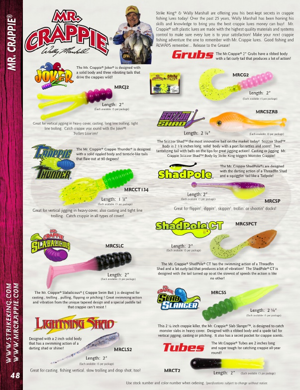 Strike King 2019 Product Catalog#, Page 50