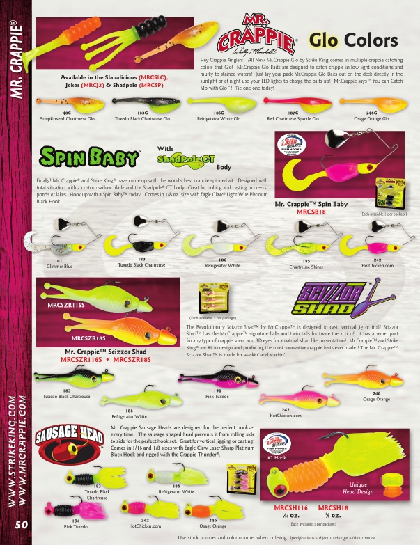 Strike King 2019 Product Catalog#, Page 52