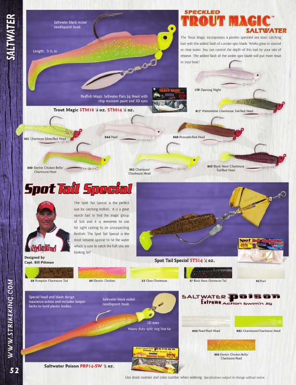 Strike King 2019 Product Catalog#, Page 54