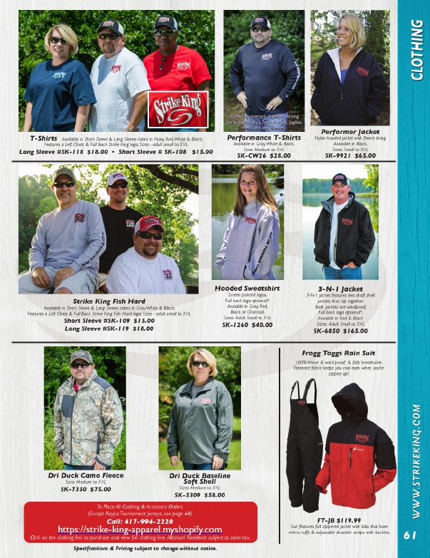 Strike King 2019 Product Catalog#, Page 63