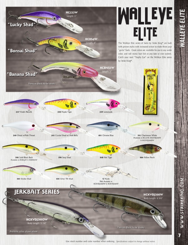 Strike King 2019 Product Catalog#, Page 9
