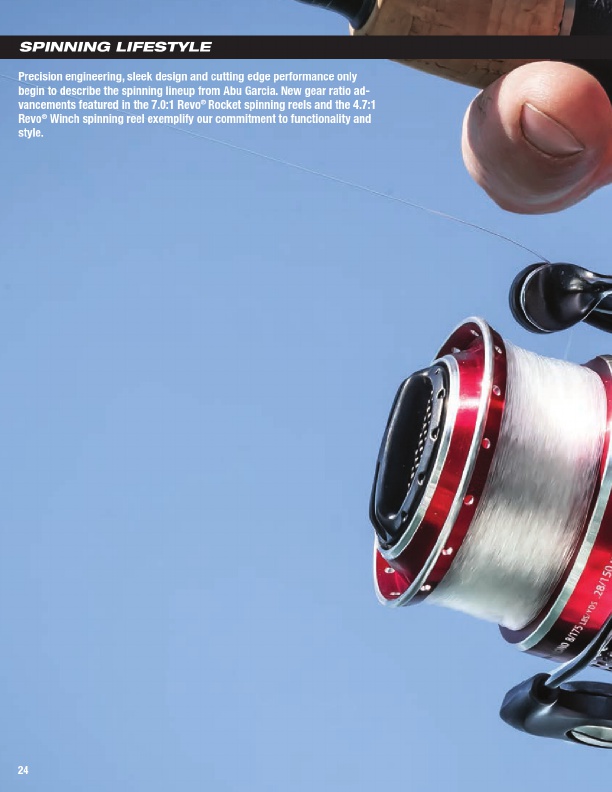 Abu Garcia Revo® Rocket Spinning Reel - Pure Fishing