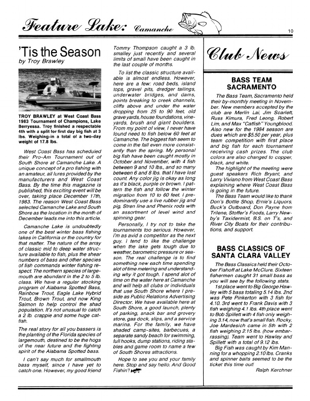 West Coast Bass Jan-Feb 1984, Page 10