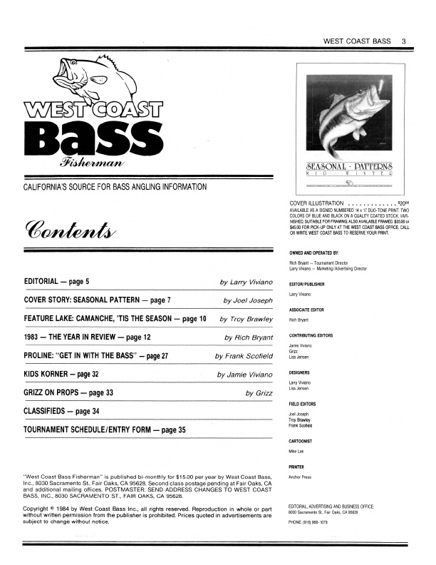 West Coast Bass Jan-Feb 1984, Page 3