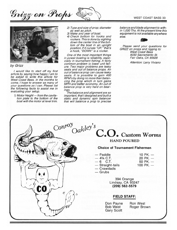 West Coast Bass Jan-Feb 1984, Page 33
