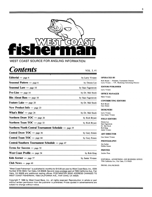 West Coast Bass Jan-Feb 1986, Page 3
