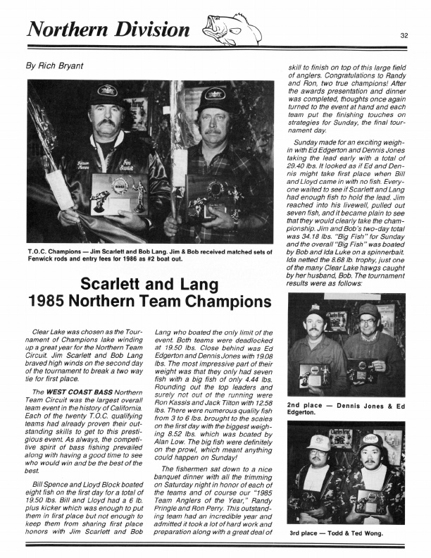 West Coast Bass Jan-Feb 1986, Page 32