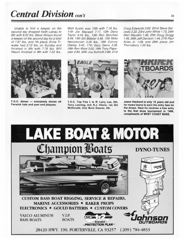 West Coast Bass Jan-Feb 1986, Page 38