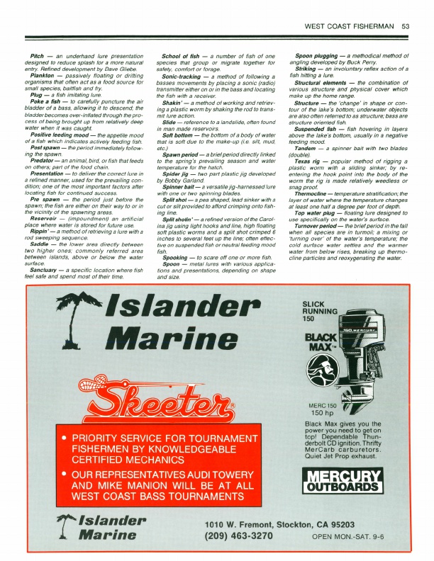West Coast Bass Jan-Feb 1986, Page 53