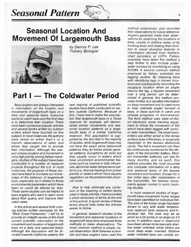 West Coast Bass Jan-Feb 1986, Page 6