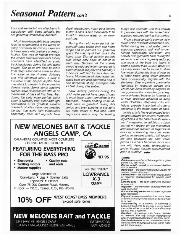 West Coast Bass Jan-Feb 1986, Page 8