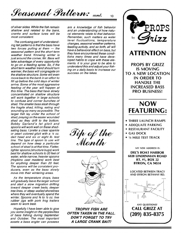 West Coast Bass Sept-Oct 1984, Page 10