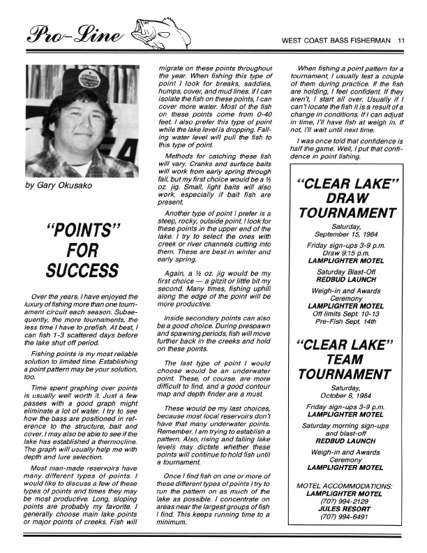 West Coast Bass Sept-Oct 1984, Page 11