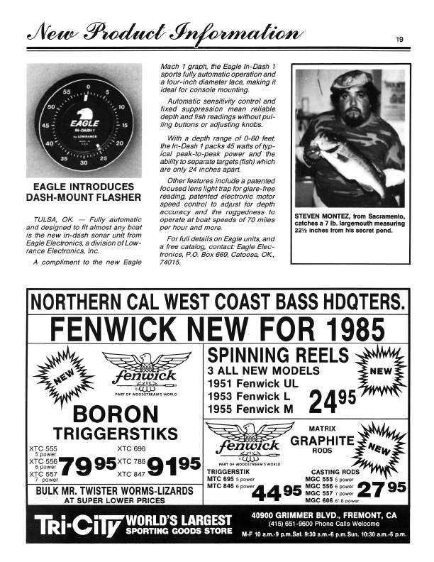 West Coast Bass Sept-Oct 1984, Page 19