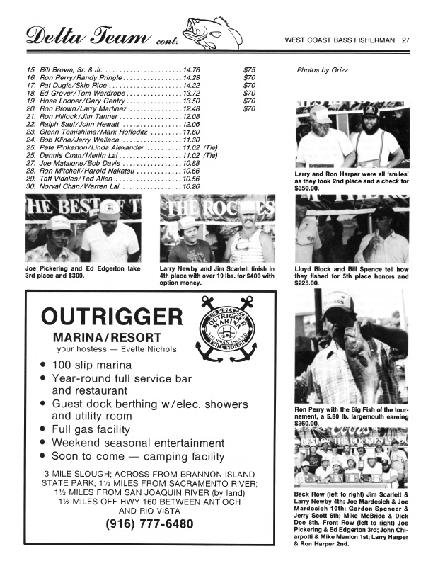 West Coast Bass Sept-Oct 1984, Page 27