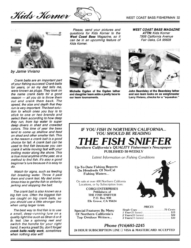 West Coast Bass Sept-Oct 1984, Page 32