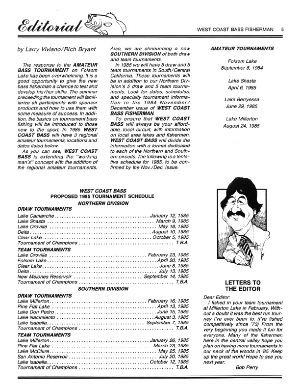 West Coast Bass Sept-Oct 1984, Page 5
