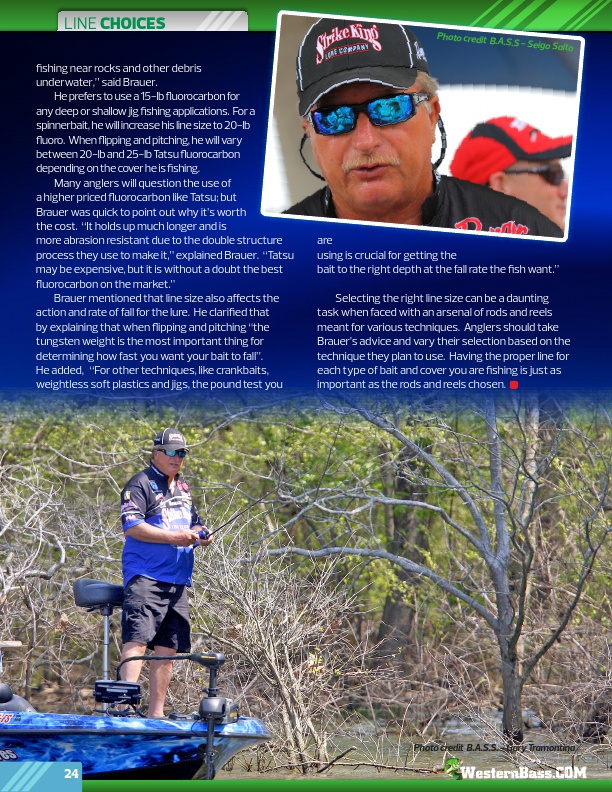 Westernbass.com Magazine - Bass Fishing Tips And Techniques - April 2012, Page 24