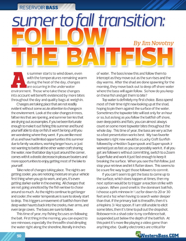 Westernbass Magazine August 2011, Page 50