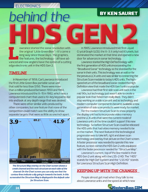 Behind The HDS Gen 2 by Ken Sauret