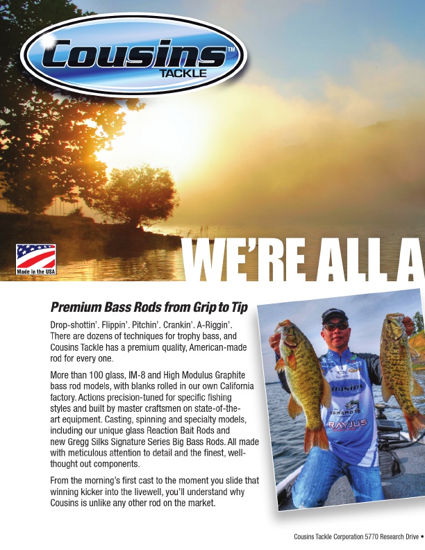 Westernbass Magazine - FREE Bass Fishing Tips And Techniques - Fall 2015, Page 42