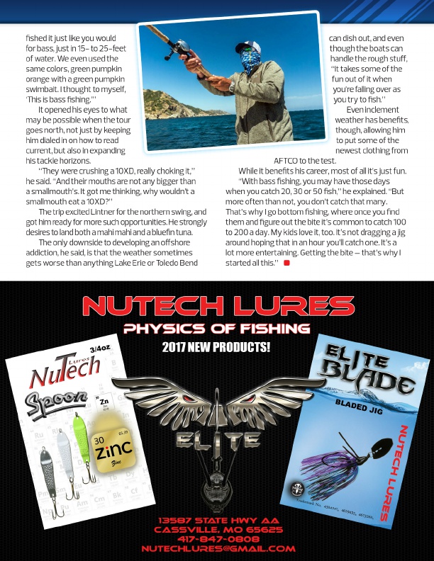 New 2017 products by NuTech Lures