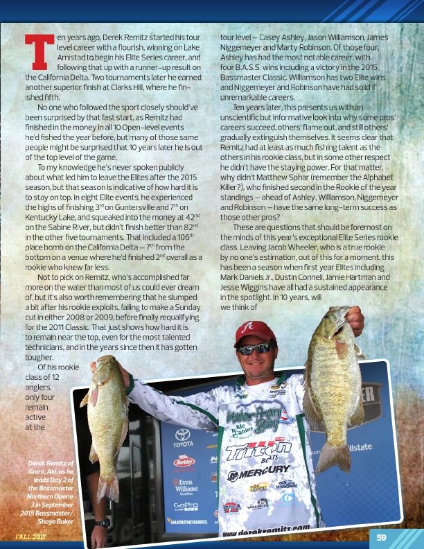 how to be a professional bass angler