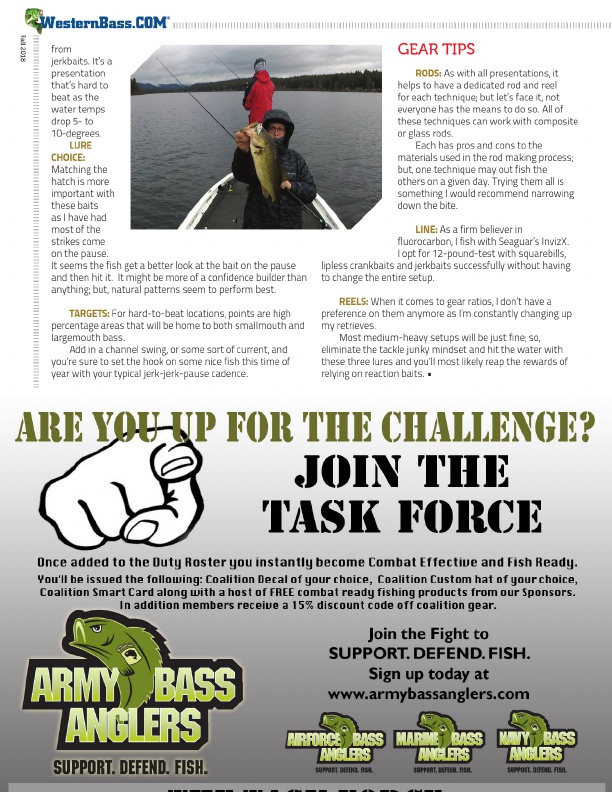 Join army bass anglers