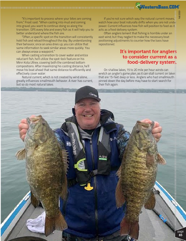 Transitioning into Fall Smallmouth with Simon Frost by Jonathan LePera