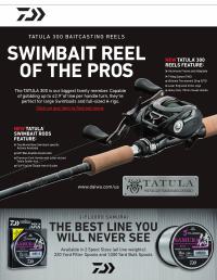 SWIMBAIT REEL OF CHOICE  Daiwa Tatula 300 