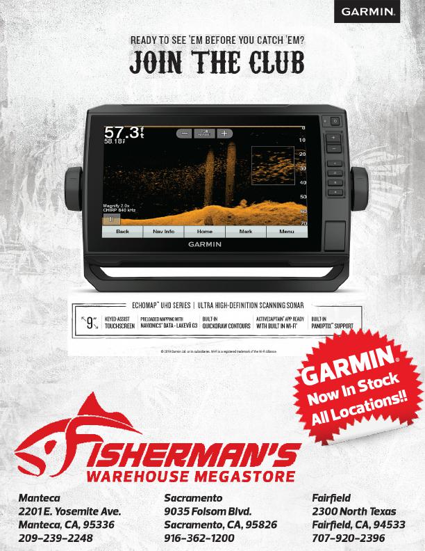 Garmin now available at Fishermans Warehouse