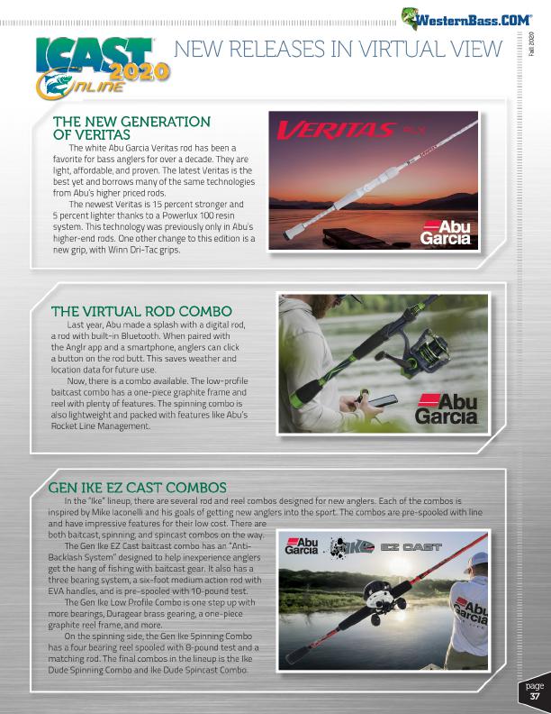 icast online, Next Gen Veritas, Virtual Rod Combo and More
