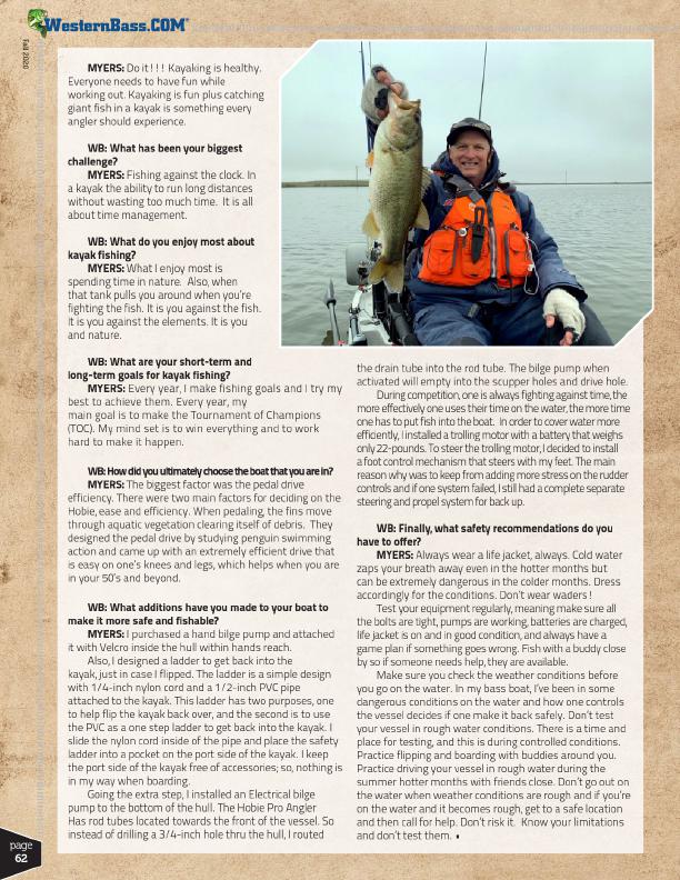 John Myers | Kayak Angler Spotlight