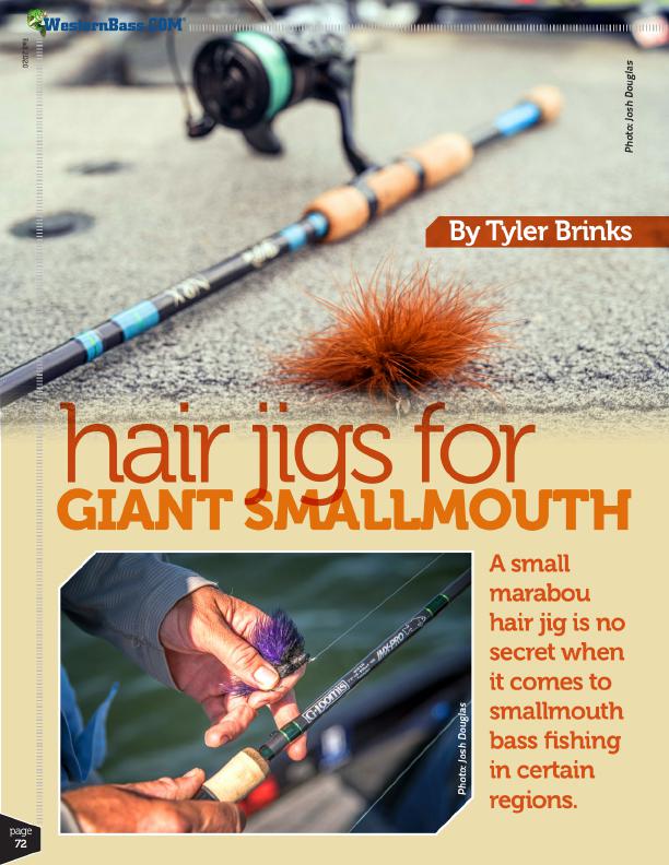 Hair Jigs for Giant Smallmouth by Tyler Brinks