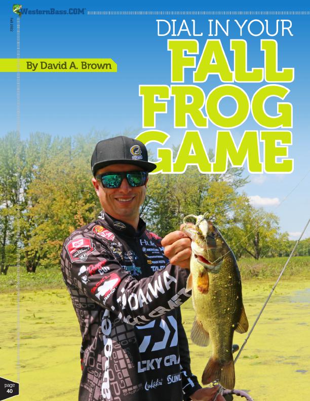 autumn fishing, fall cool down for topwater baits