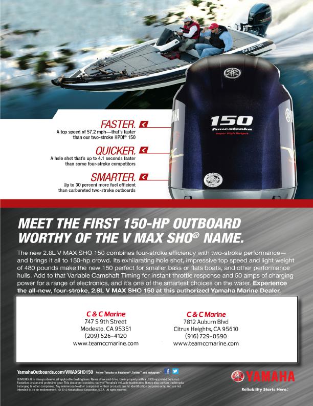 new 2.8 C Max show 150 bass boat