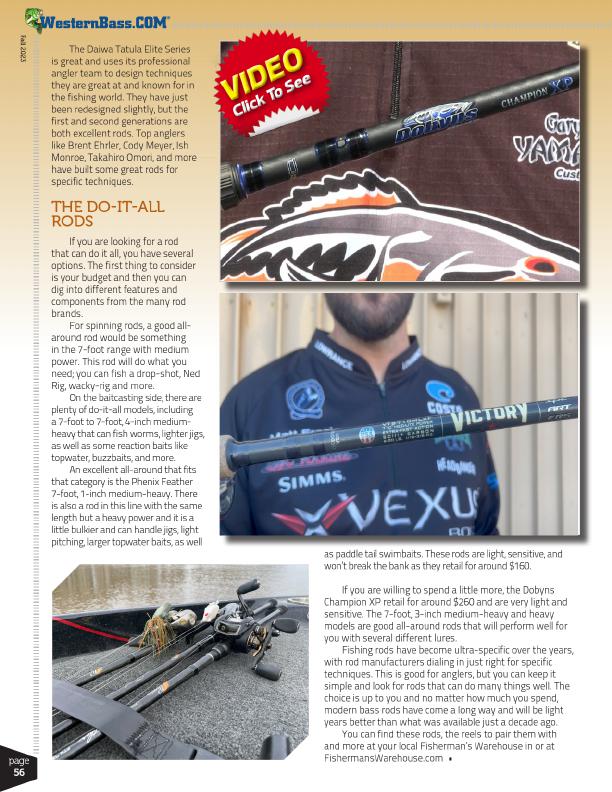 Bass Fishing Rod Comparison, Page 3