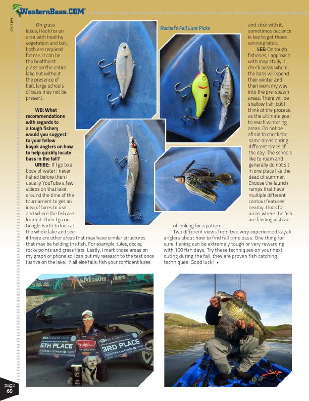 Two Ways to Kayak Bass Through Fall with John Myers, Page 3