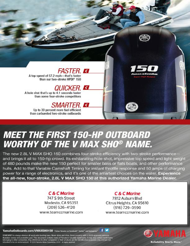 new 2.8 C Max show 150 bass boat