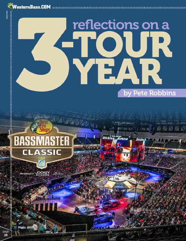 Pete Robbins reviews the state of professional bass fishing in 2025, analyzing the competition between BASS, BPT, and NPFL, their sonar rules, sponsorship economics, and rising stars