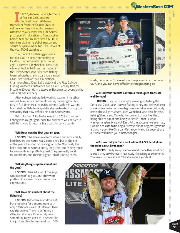 California Stores product feature highlighting key specs, benefits, and seasonal applications relevant to bass anglers planning fall trips