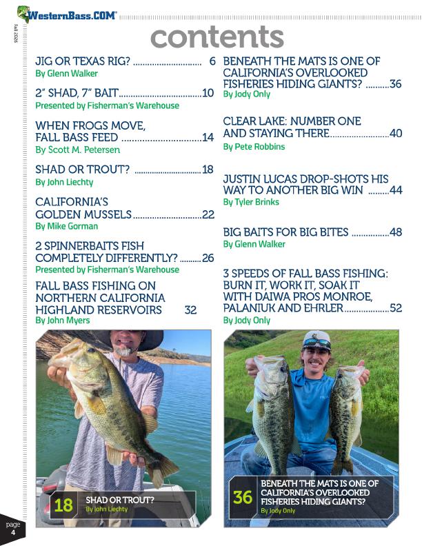 WesternBass Fall 2026 Bass Fishing Magazine Is Live, Page 4