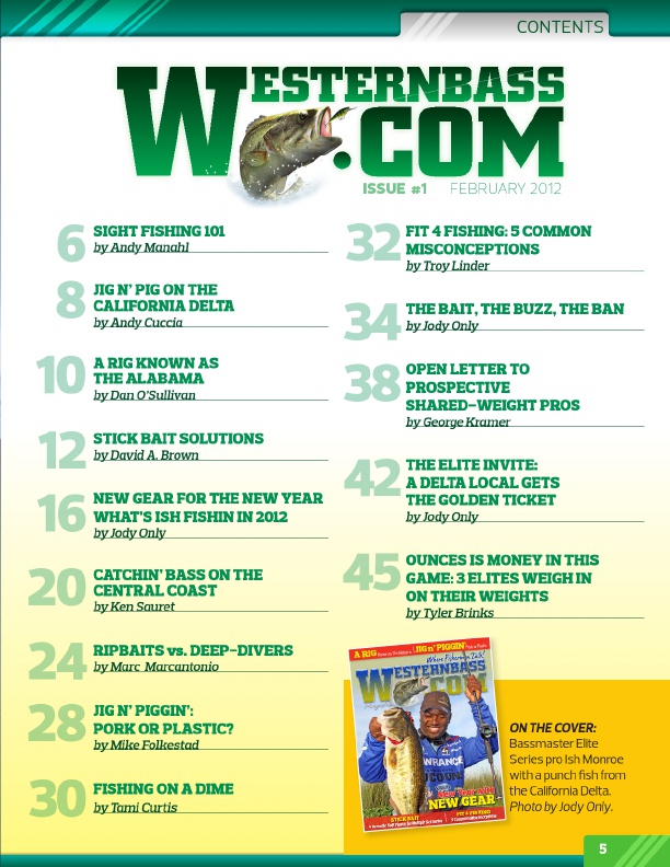 Westernbass Magazine February 2012, Page 5